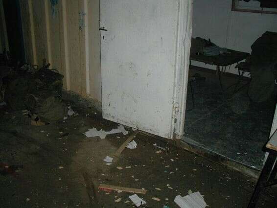 אזור המגורים לאחר התאונה ברמת הגולן // צילום: באדיבות עמוס נג'ר